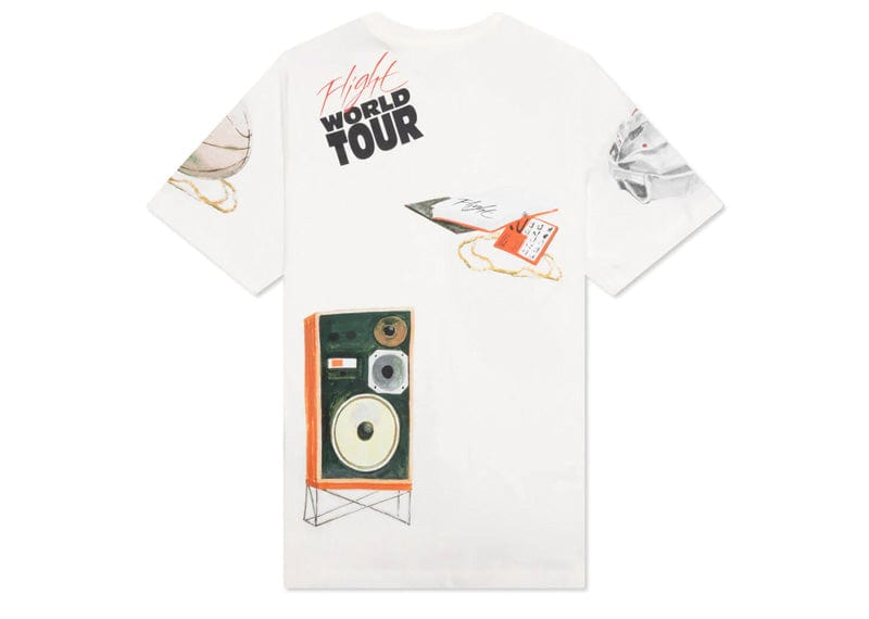 Jordan Artist Series By Jacob Rochester Flight World Tour Tee Sail