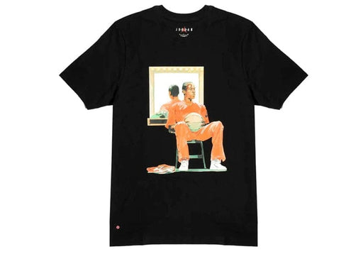 Jordan MJ Artist Series By Jacob Rochester Tee Black