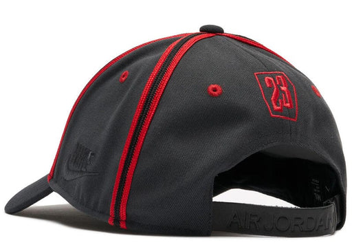 Jordan x Awake NY Hat Dark Smoke Grey/University Red