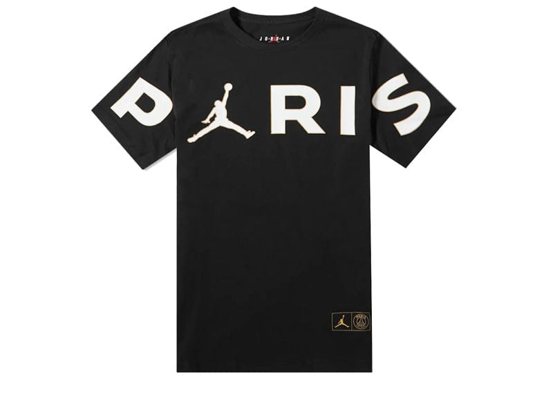 Jordan x Paris Saint-Germain Wordmark Tee Black