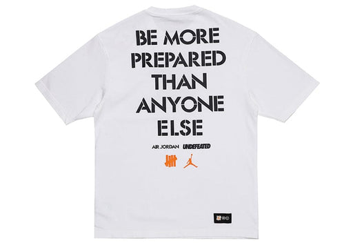 Jordan x Undefeated Strikes Tee White