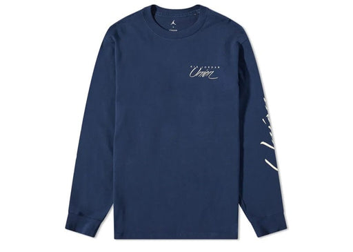 Jordan x UNION Men's Long Sleeve T-Shirt Blue