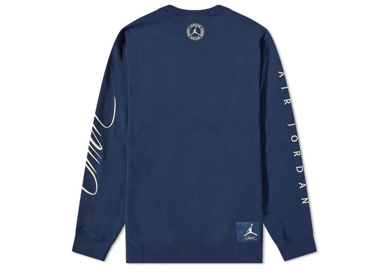 Jordan x UNION Men's Long Sleeve T-Shirt Blue