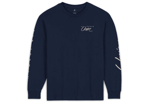 Jordan x Union MJ L/S Tee (Asia Sizing) College Navy/Coconut Milk