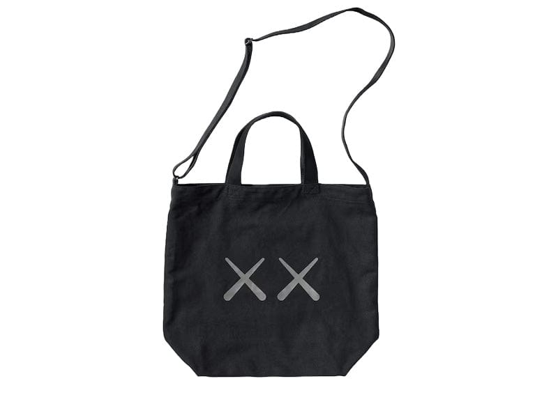 KAWS + Warhol 2-Way Tote Bag - Black