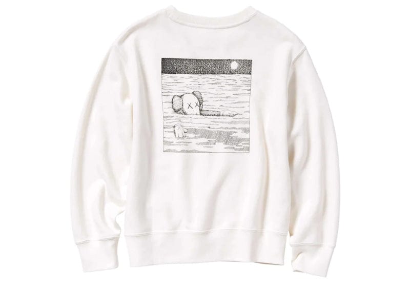 KAWS x Uniqlo Longsleeve Sweatshirt (Asia Sizing) Off White