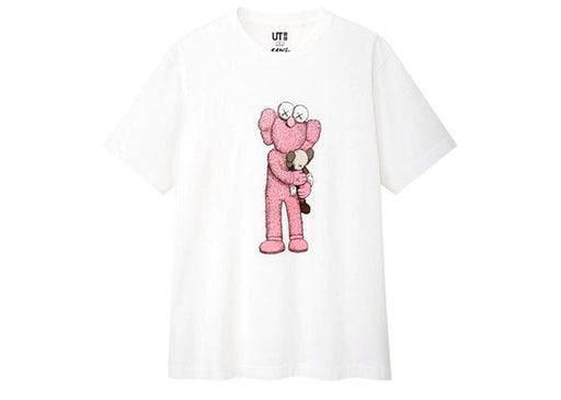 KAWS x Uniqlo Pink BFF Tee (Asia Sizing) White