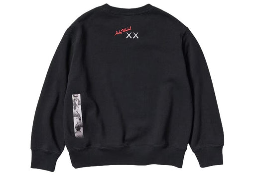 KAWS x Uniqlo Warhol  Graphic 476408 Sweatshirt Black