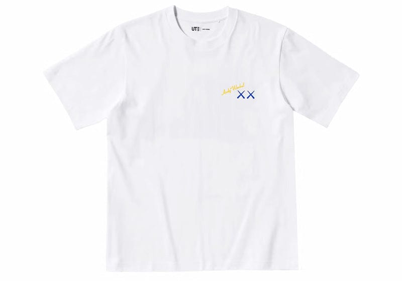 KAWS x Uniqlo Warhol UT Graphic 471321 T-shirt White