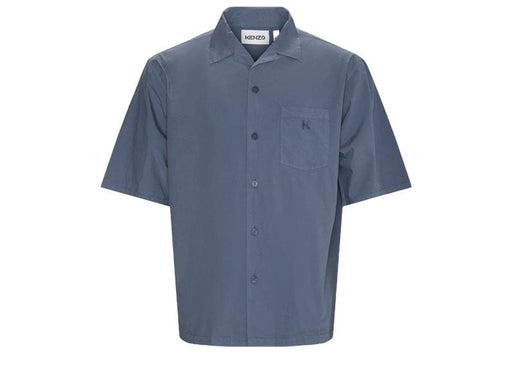 Kenzo Casual Short Sleeve Shirt Blue