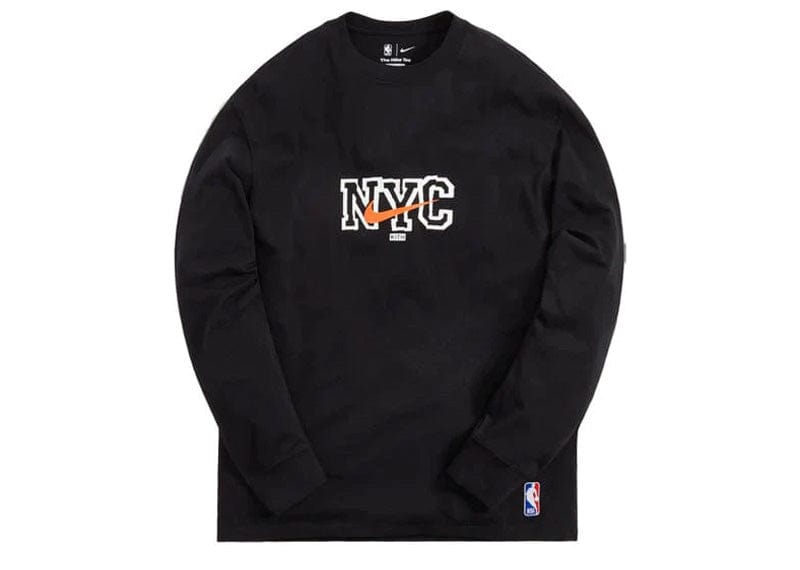 Kith Nike for New York Knicks L/S Tee (FW21) Black