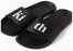 Kith Split Logo Slides Black