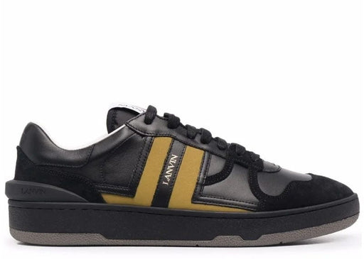 Lanvin Low Clay Leather & Suede Sneaker