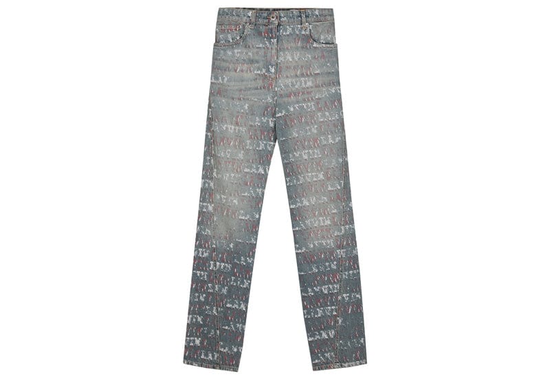 Lanvin x Future Mid-rise Straight Leg Jeans