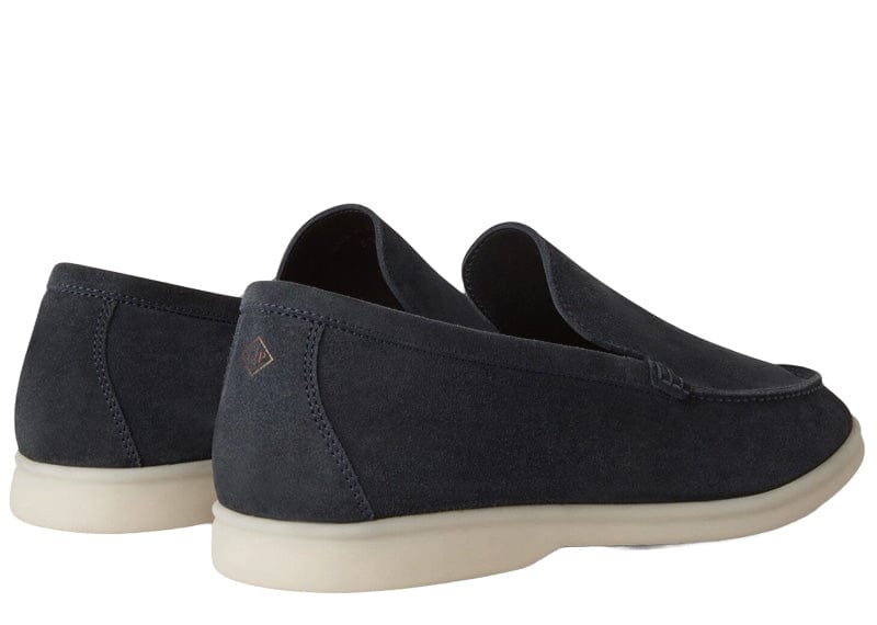 Loro Piana Summer Walk Moccasins Classic Blue