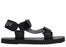 Louis Vuitton Leather/Fabric Panama Sandals Black