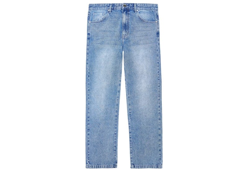 Maniere De Voir Relaxed Fit Jean Washed Blue