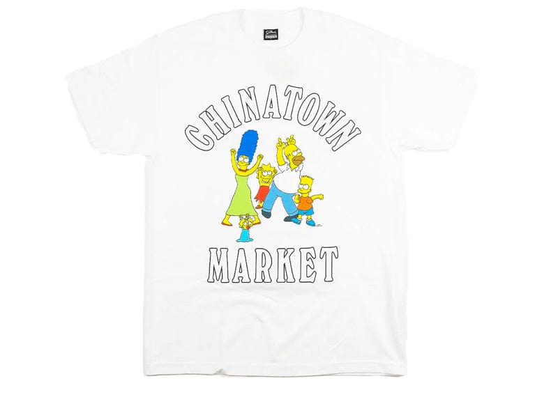 Market x The Simpsons Family OG T-Shirt White