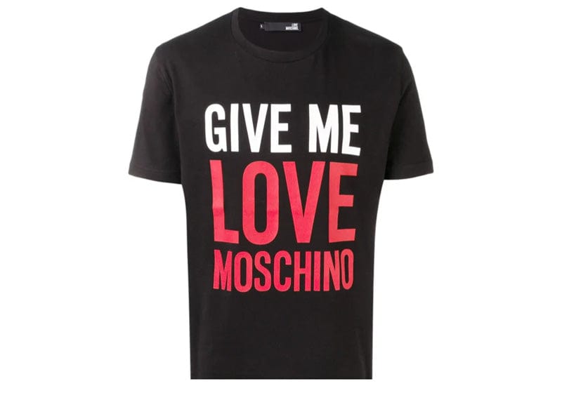 Moschino Give Me Love Jersey Black