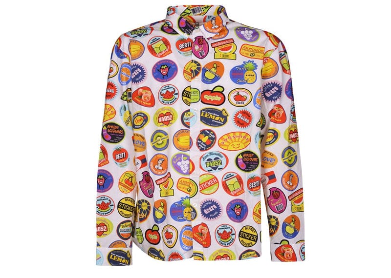 Moschino Love Sticker Print Shirt