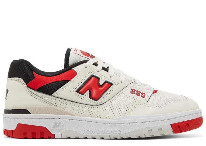 New Balance 550 Sea Salt True Red