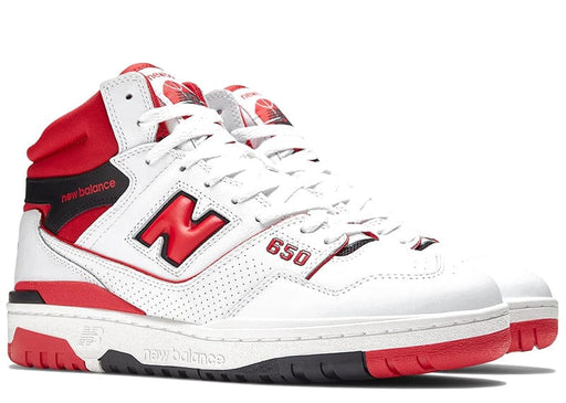 New Balance 650 White Red