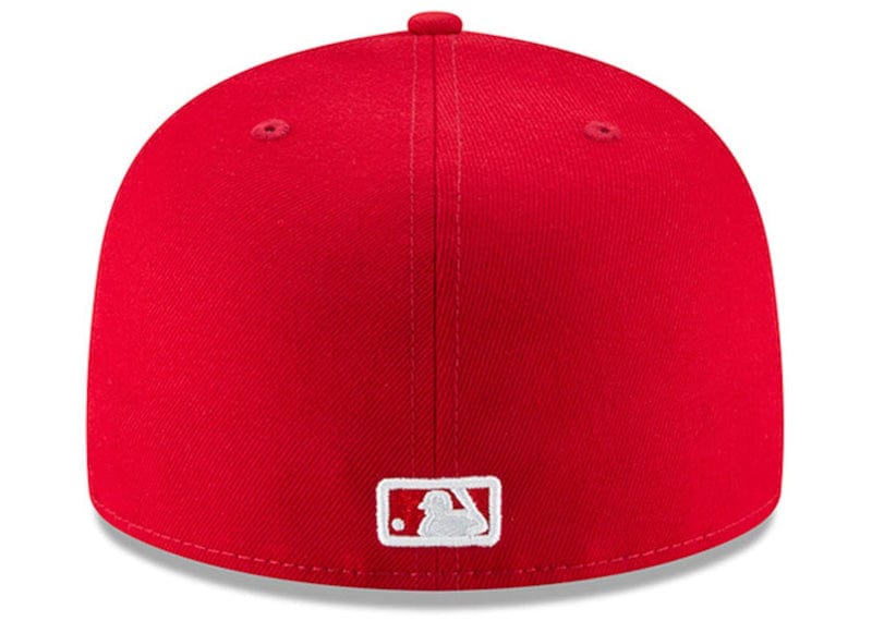 Atlanta Braves New Era Red Fashion Color Basic 59FIFTY Fitted Hat