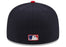 California Angels 59FIFTY Retro Jersey Script Navy/Red Cap Fitted 7 1/4