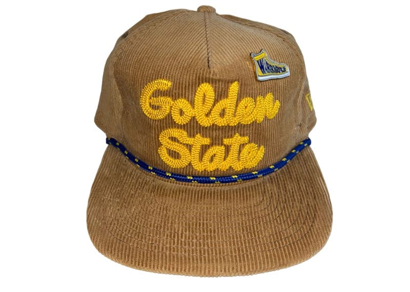 Golden State Warriors New Era Golfer Snapback Cap