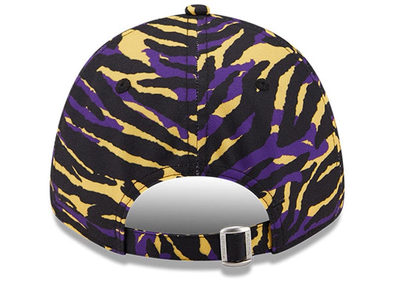 LA Lakers Camo Print Purple 9FORTY Cap