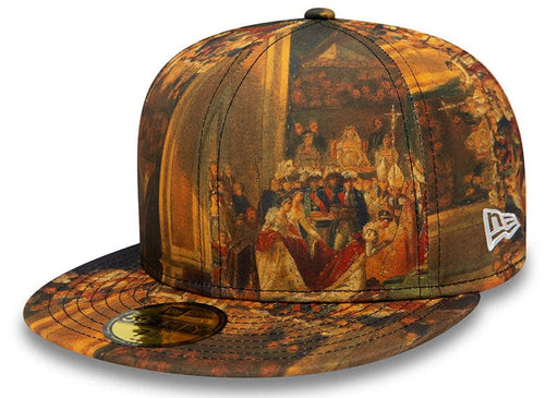 Le Louvre 59FIFTY All Over Print Multi Cap 'The Coronation of Napoleon by Jacques-Louis David' 7 1/4