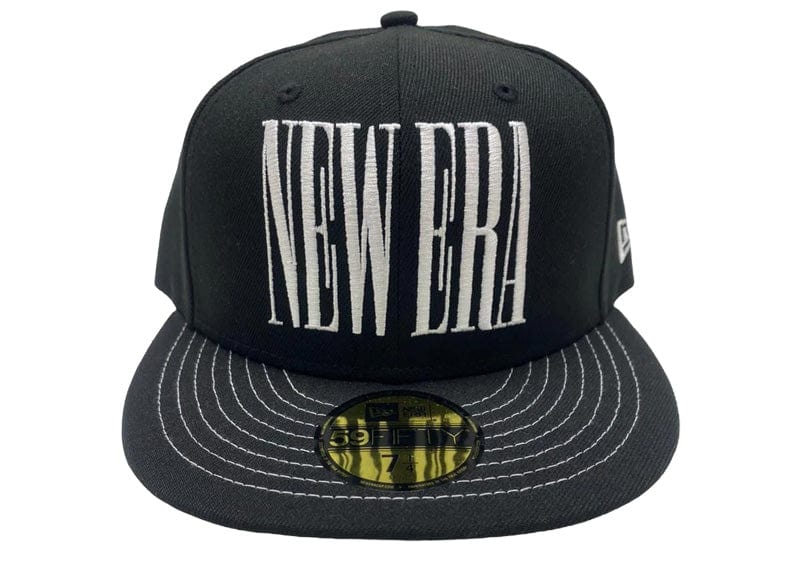 New Era Fitted 59Fifty Cap Black 7 1/4