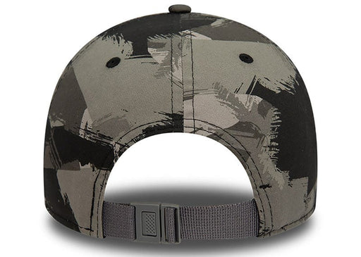 New Era LA Lakers Painted All Over Print Camo 9FORTY Adjustable Cap Grey