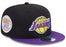 New Era LA Lakers Team Side Patch Black 9FIFTY Snapback Cap