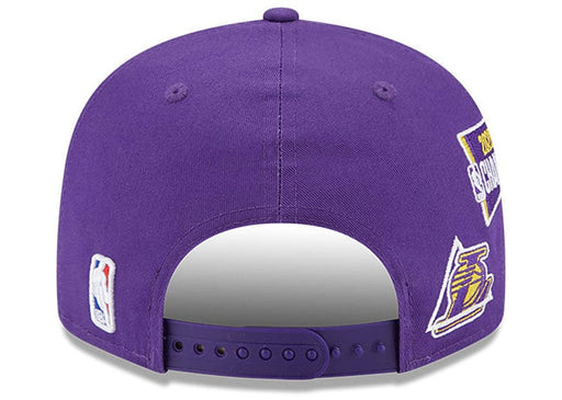 New Era Los Angeles Lakers Champions Patch 9FIFTY True Purple Snapback