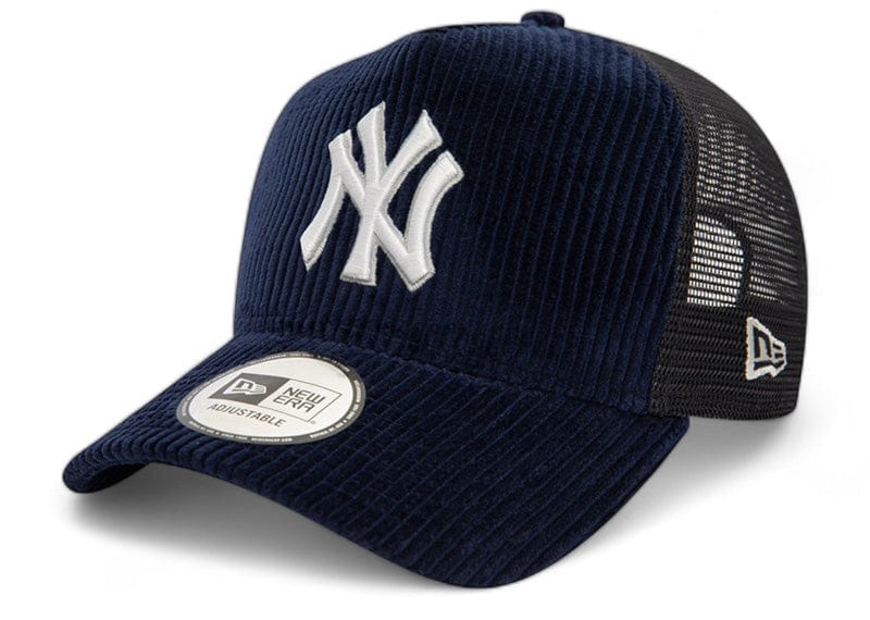 New Era New York Yankees Cord Trucker Navy