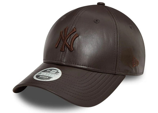 New Era New York Yankees Leather 9Forty Cap Maroon