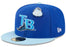 New Era Tampa Bay Rays The Elements Blue 59FIFTY Fitted Cap 7 1/4