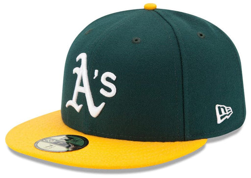 Oakland Athletics 59FIFTY MLB Green/Yellow Cap 7