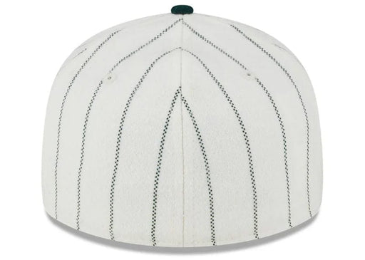 Oakland Athletics 59FIFTY Retro Crown MLB Stripe White/Green Cap 7 1/2