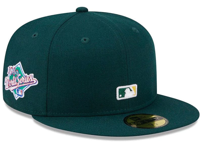 Oakland Athletics Fitted 59Fifty Dark Green 1989 World Series Reverse 7