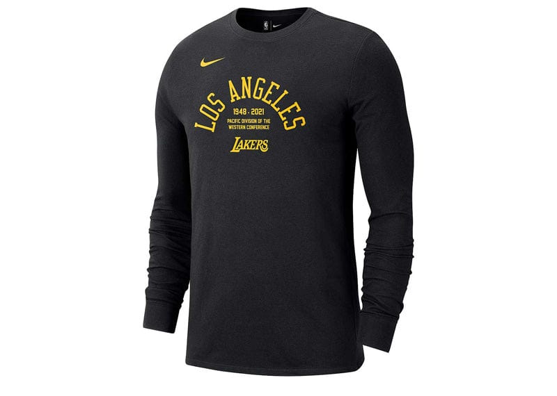 Los Angeles Lakers Courtside Men's Nike NBA Long-Sleeve T-Shirt