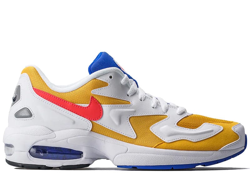 Nike Air Max2 Light University Gold Flash Crimson