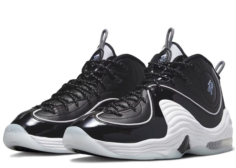 Nike Air Penny 2 Black Patent Football Grey