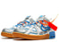 Nike Air Rubber Dunk Off-White University Blue (PS)