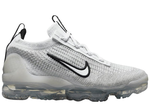 Nike Air VaporMax 2021 FK White Metallic Silver (GS)