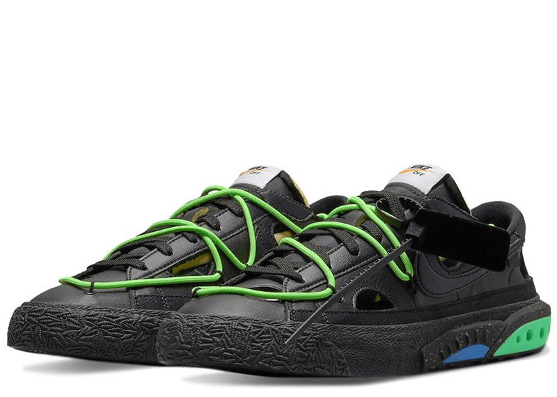 Nike Blazer Low Off-White Black Electro Green