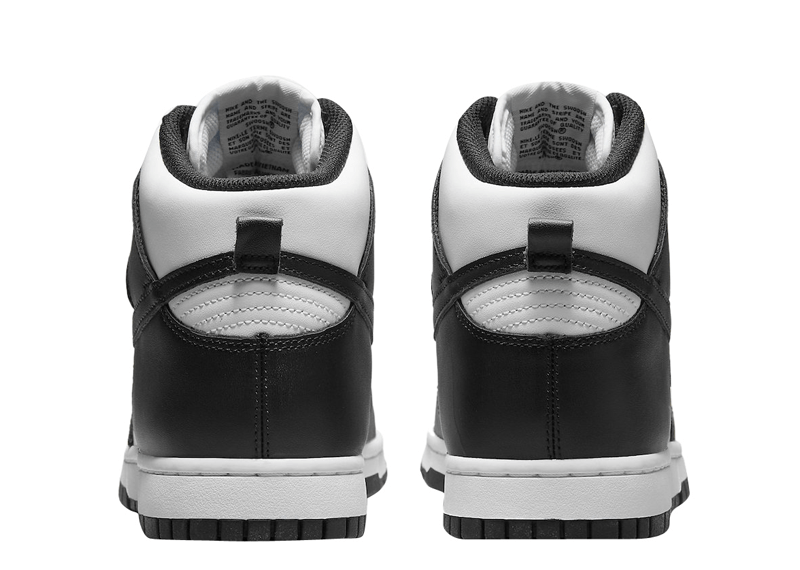 Nike Dunk High Black White (2021)