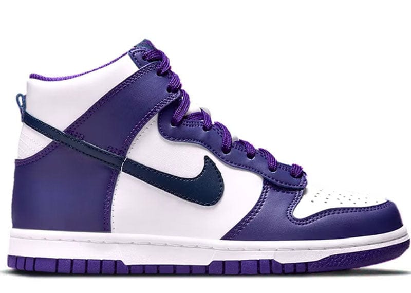 Nike Dunk High Electro Purple Midnight Navy (GS)