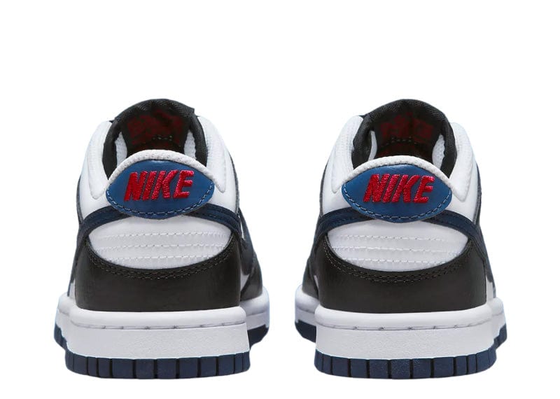 Nike Dunk Low Black White Midnight Navy (GS)